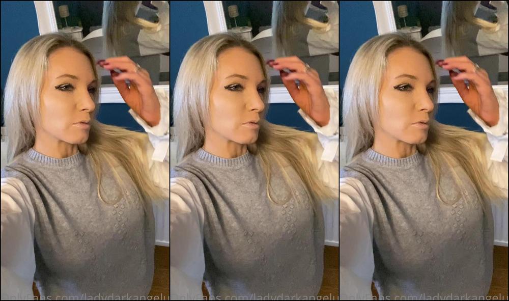 Lady Dark Angel Feeling Better Off To The Studio To Do A Few Bits For You All