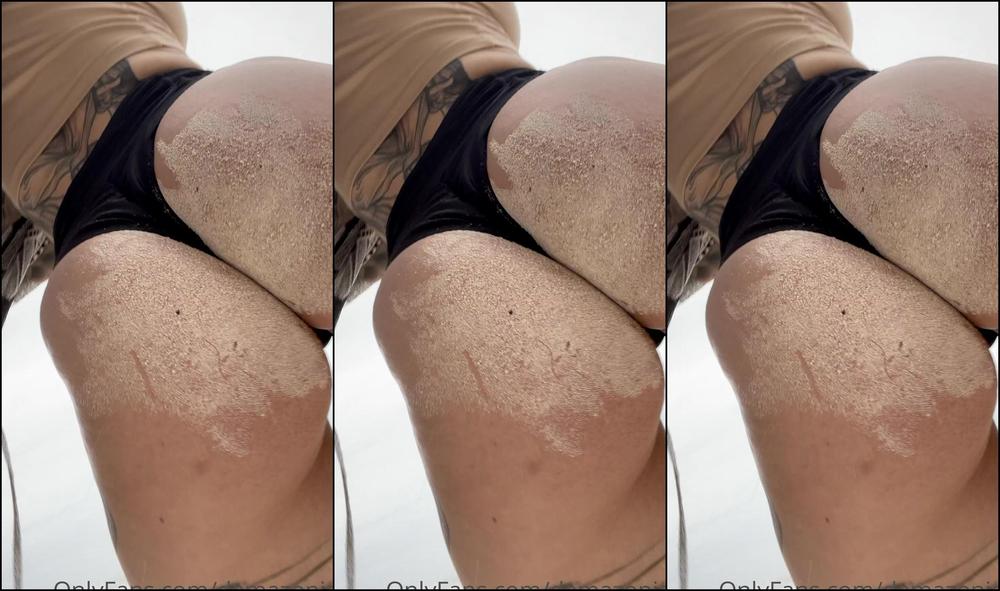 Mistress Damazonia Worship My Sand Covered Ass