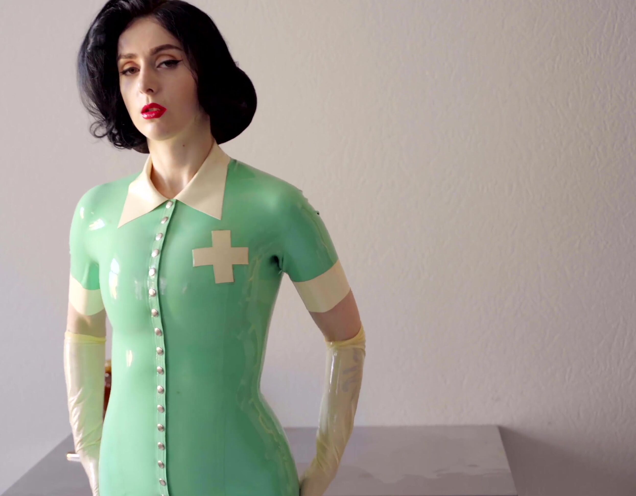 Glove Fetish, Gloves, Latex, Liquid Latex, Nurse nurse-in-latex-and-surgical-gloves ManyVids