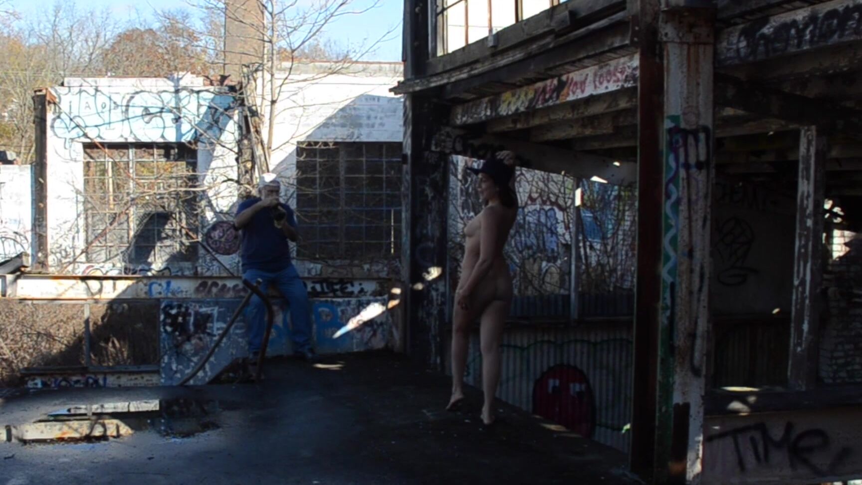 Lora Cross Bts Dave Photoshoot With Sinthia Bee