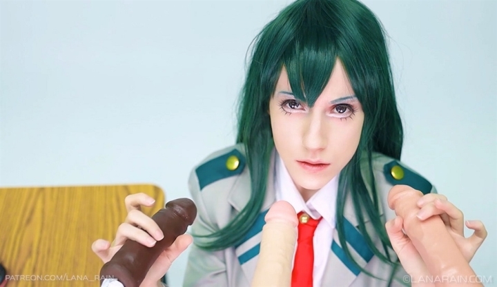 Toys, Solo, Blowjob, Cosplay Lana Rain - Froppy Shows Us Her True Nature SiteRip