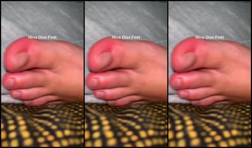 Nina S Feet Nicknamed Ninadiaz Feet Onlyfans Sweaty Toes After Gym Today I Got Home From The Gym Took Off My Sneakers