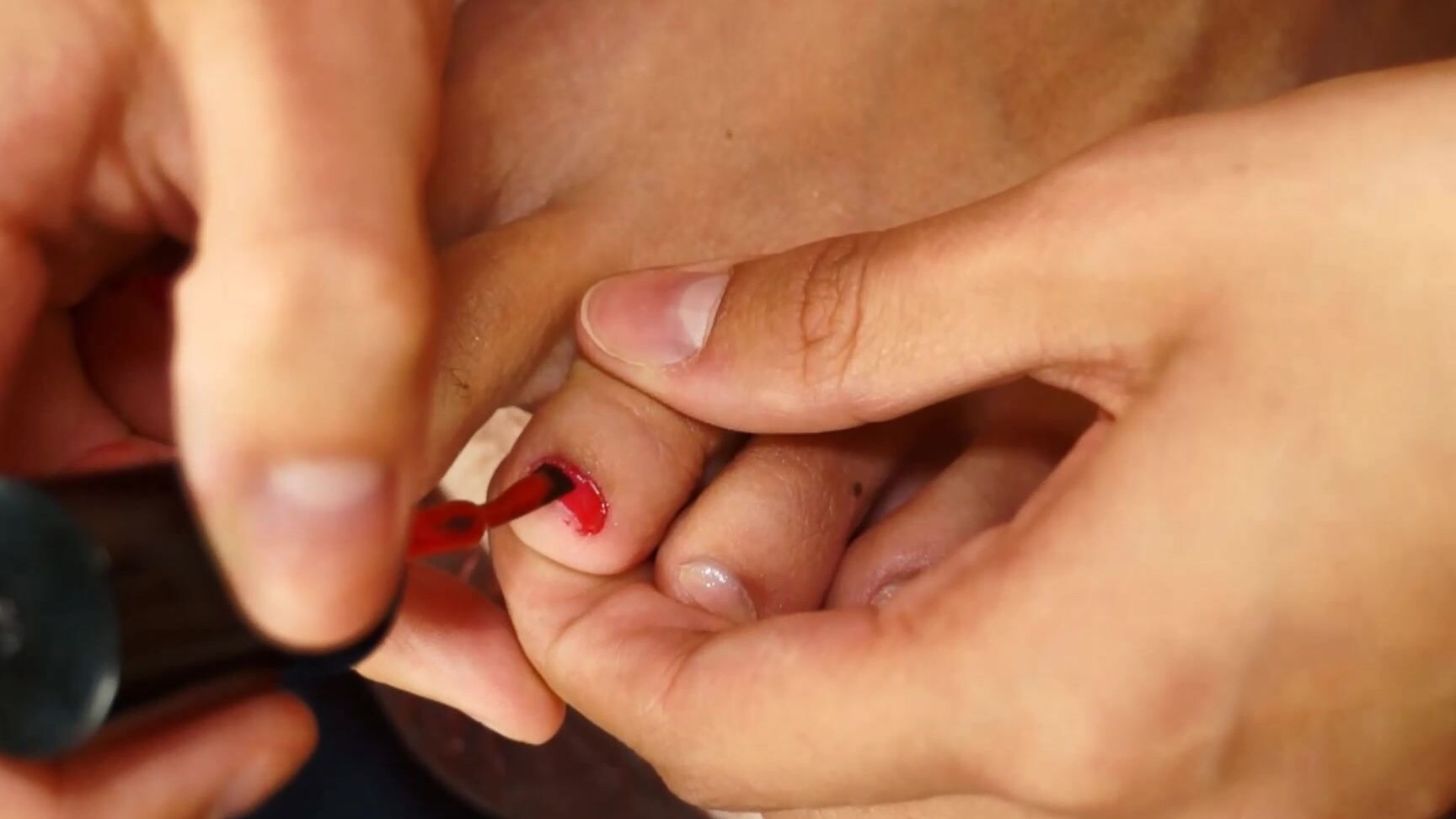 Custom Fetish Dani Toenail Polish Removal And Repaint