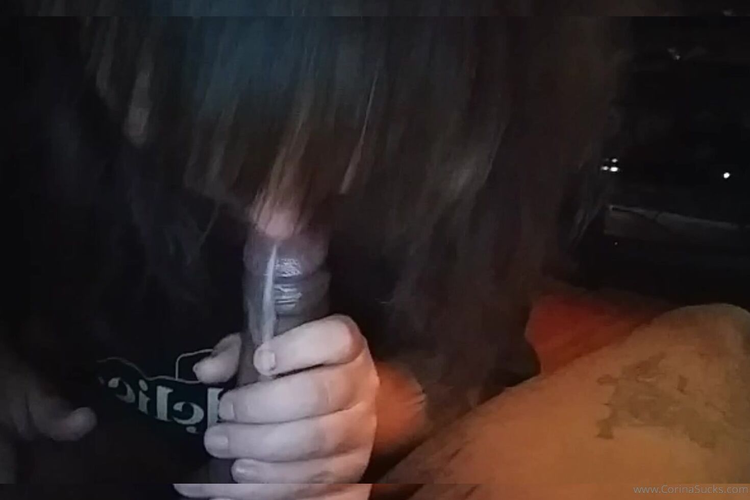 Corinasucks Licking And Sucking And Fucking Daddys Black Cock