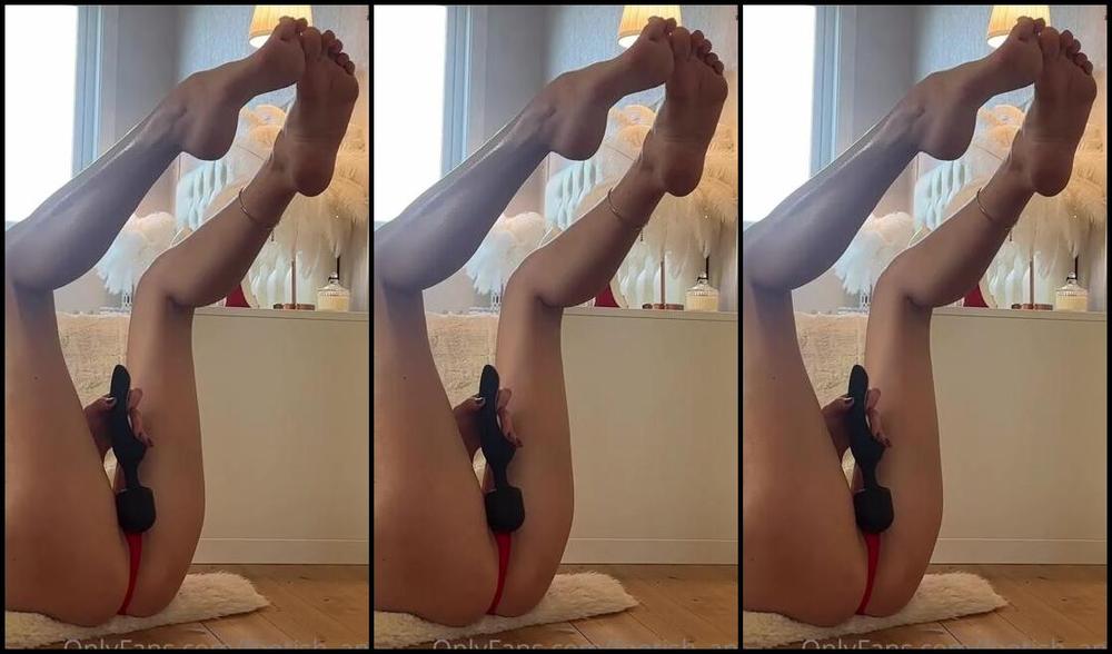 Goddess Anna Nicknamed Footish Ann Onlyfans Giving You A Quick Countdown While Playing With My With A Vibrator How About You Listen To If