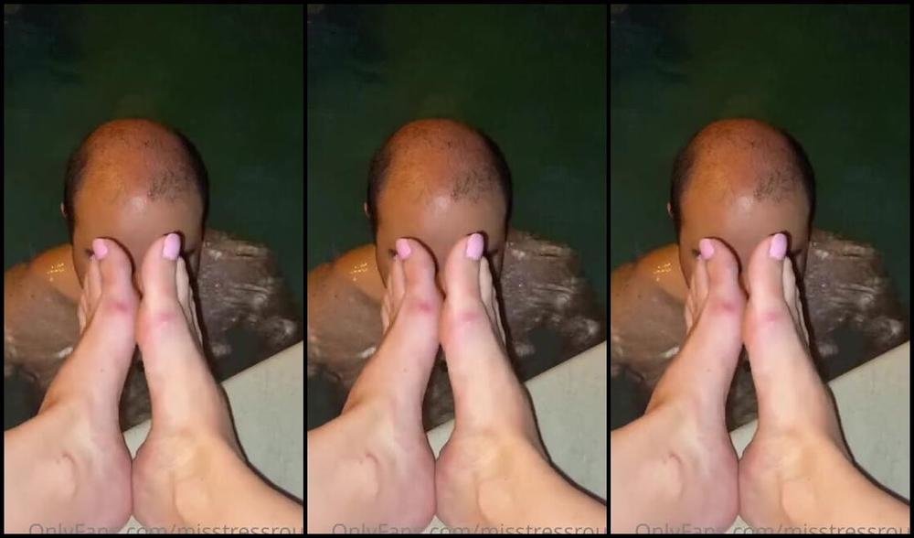 Gingeralesfeet Aka Misstressroux Onlyfans Drowning Game With My Mexican Slave