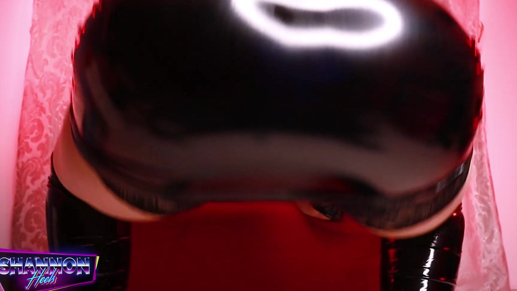 Femdom, Fetish Clothing, PVC-Vinyl, Shoe & Boot Worship, Squash / Smother worship-my-fat-pvc-arse ManyVids