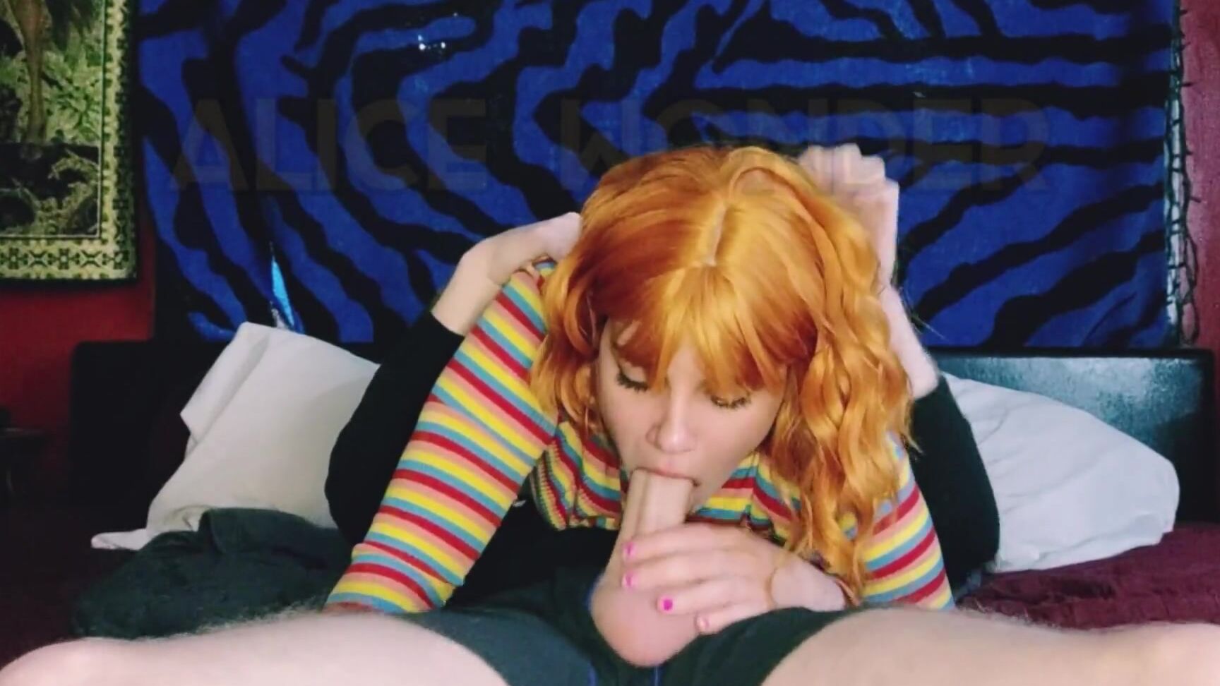 Alice Wonder THROATPIE - POV ROUGH SLOPPY 69 Deepthroat Face Fuck for Ginger the Deepthroat Queen in Training Pornhub