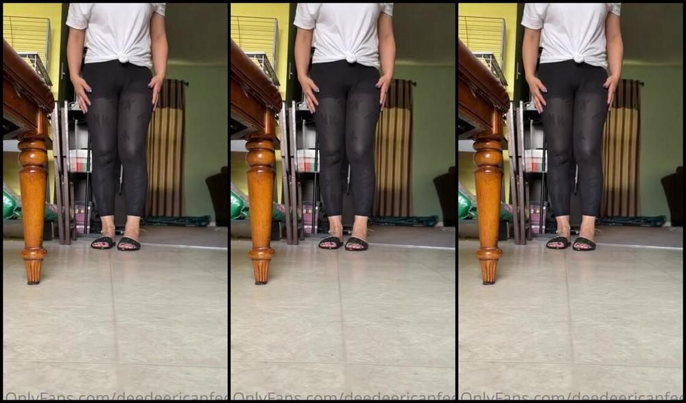 Deedeericanfeet Onlyfans Gm As Requested Dangling Flats And Shoe Play