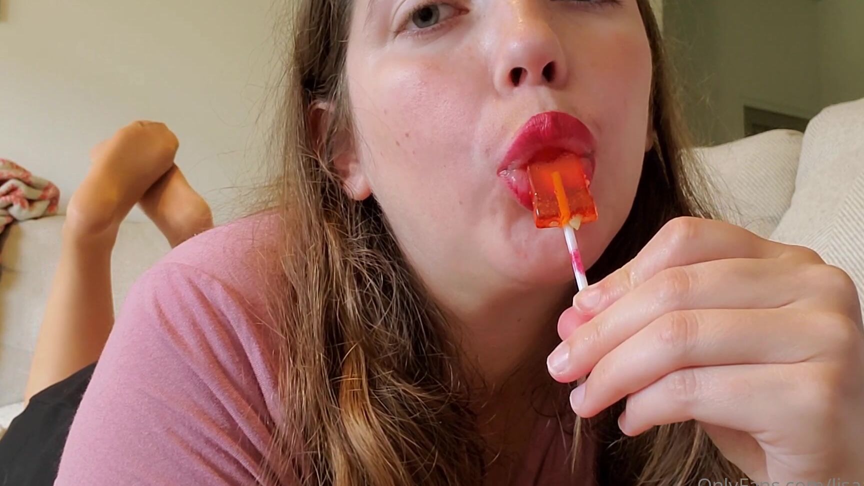 Lisaasmr Sucking The Broomstick Asmr