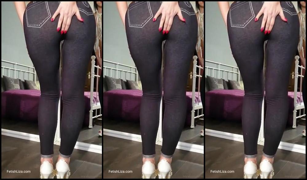 Fetishliza Onlyfans Yes My Ass Looks Amazing In These Leggings And You Get The Honour Of Worshipping