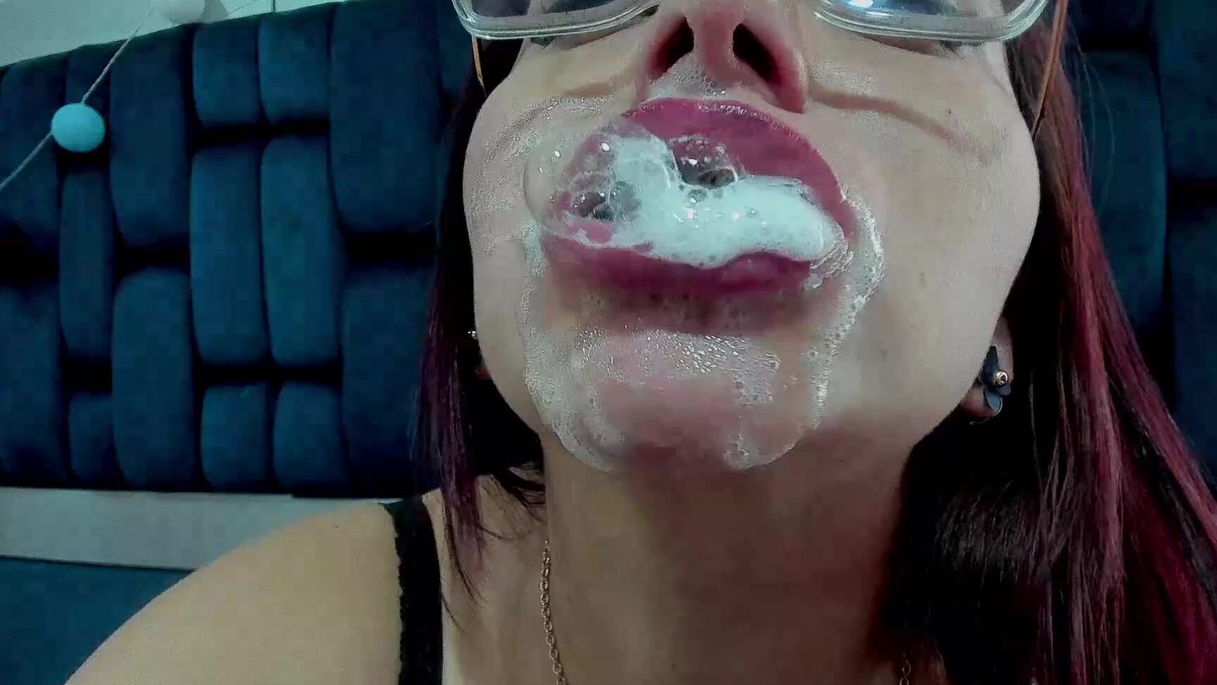 "Coconutsex" deepthroat, dildosucking, gags, sloppy, spitfetish Spit Game Pro The Ultimate Spit Game Specialist manyvids