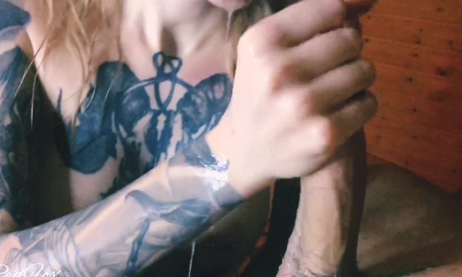 Red Fox Russian Blonde Loves Sucking A Stranger S Dick In A Public Bath Red Fox PornHubPremium