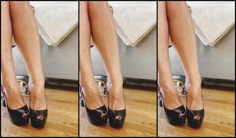 Kate Dangle Nicknamed Katedangle 09 18 2023 Onlyfans Video Playfully Playing With You And My Sling Back Platform Heels Tip If You Like This