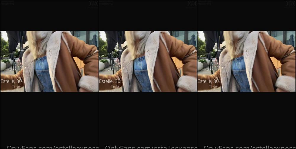 Estelleexposed If You Havent Yet Check Your Dms For This Min Tinder Date