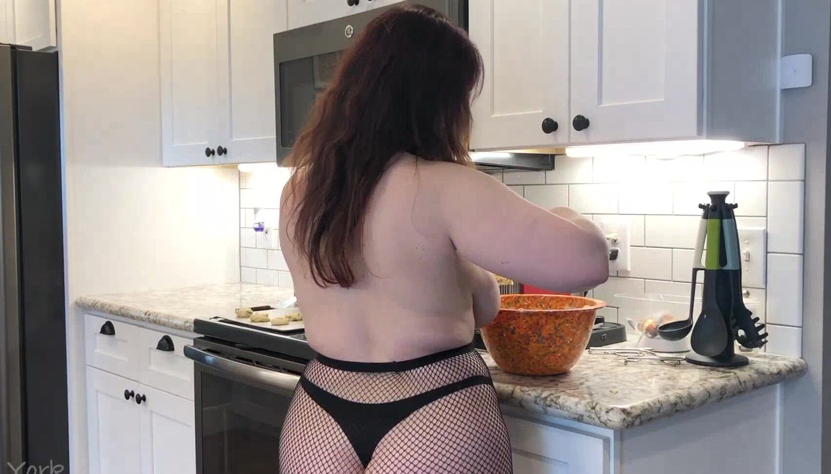 Bea York Baking Cookies With Bea