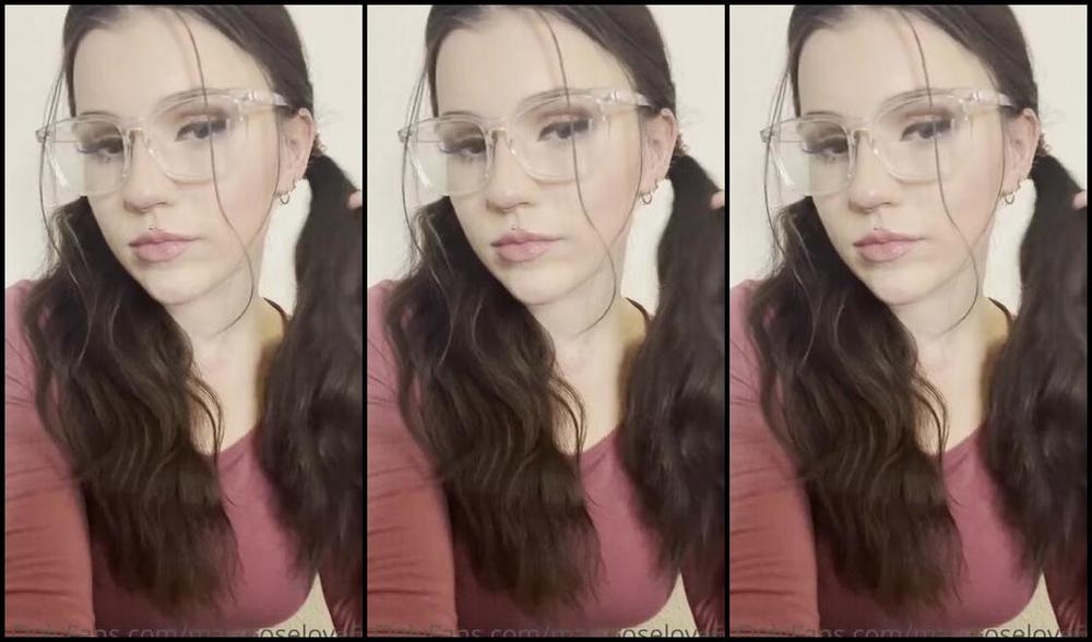 Mary Rose Love Nicknamed Maryroselove69 Onlyfans Anyone Here A Fan Of Pigtails And Glasses