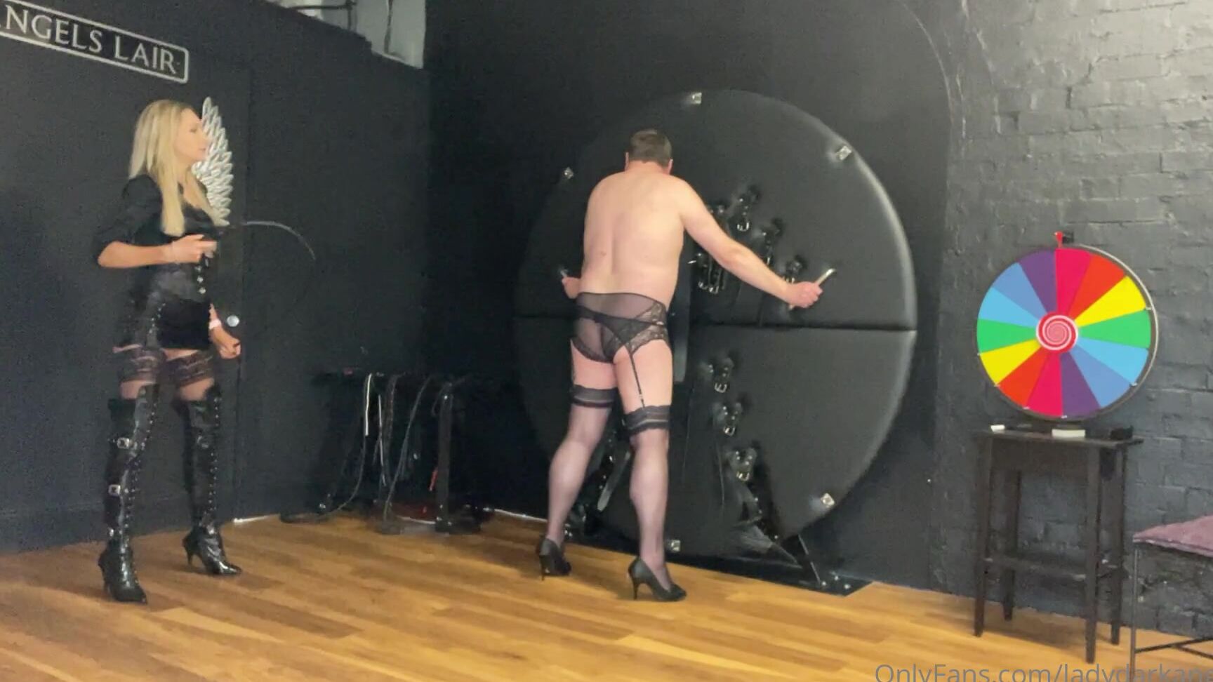 Lady Dark Angel Found Some Session Clips I Don T Think I Ve Added Here A Little Whip He Had Never Tried Before