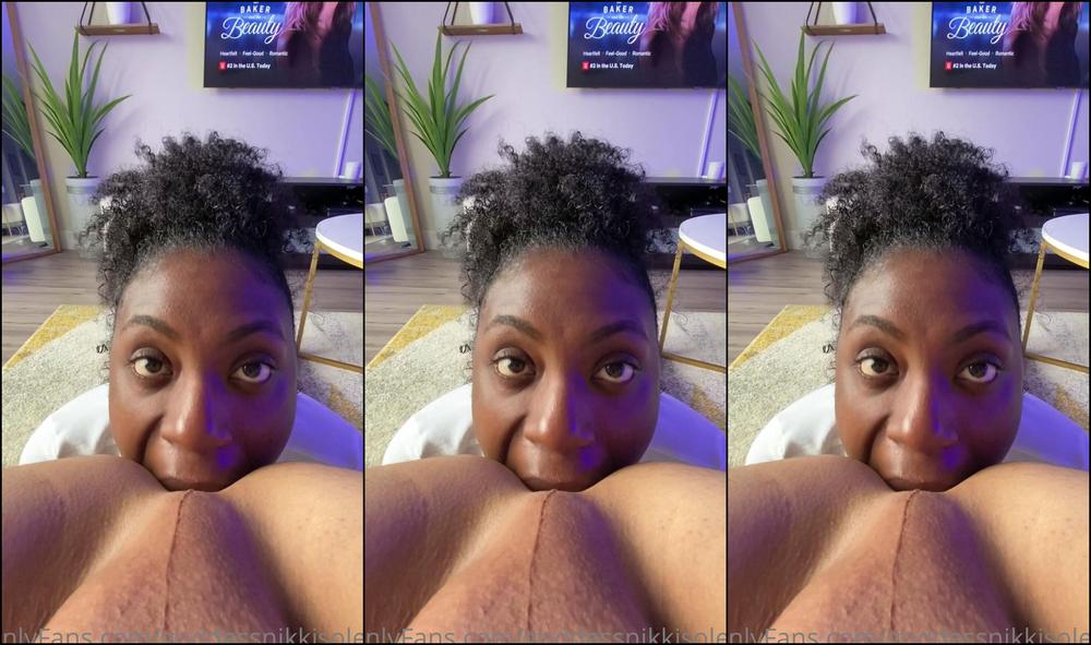 Goddessnikkisoles Rim Jobs Are Fun