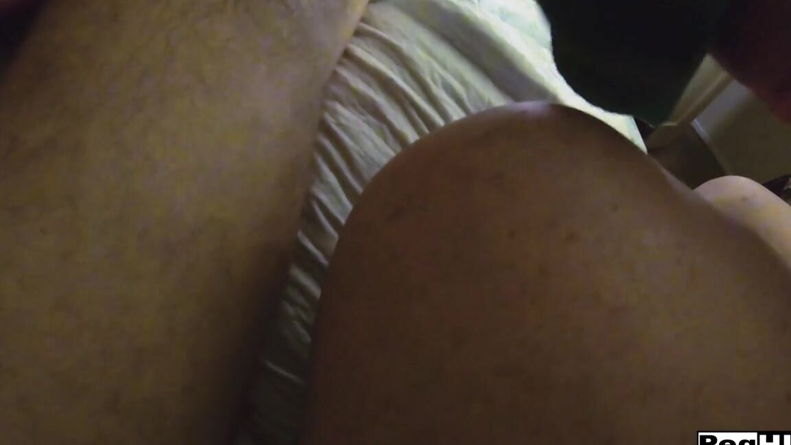 PegHim Home Movies Siouxsie Q uses the Mr Hankeys XL Seahorse toy to open him up PegHim