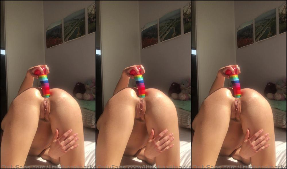 Littlehazelparker Making Sure I Keep My Butthole Primed While Daddy