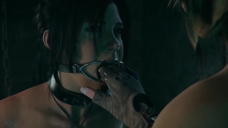 "Mix" Lara Croft, Voiced, 3DCG, Female domination, Rape, Toys, Anal, Bondage, Tomb Raider, Big tits, Handjob Lara in Trouble SiteRip