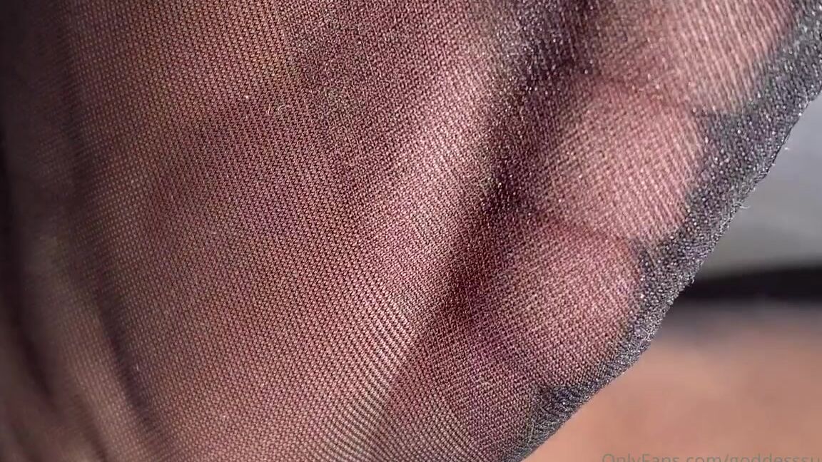 Goddesssuzie26 Onlyfans Trying On Some Wolfords Let S See What The Fuss Is About Ooh Yes They Feel Smooth 4