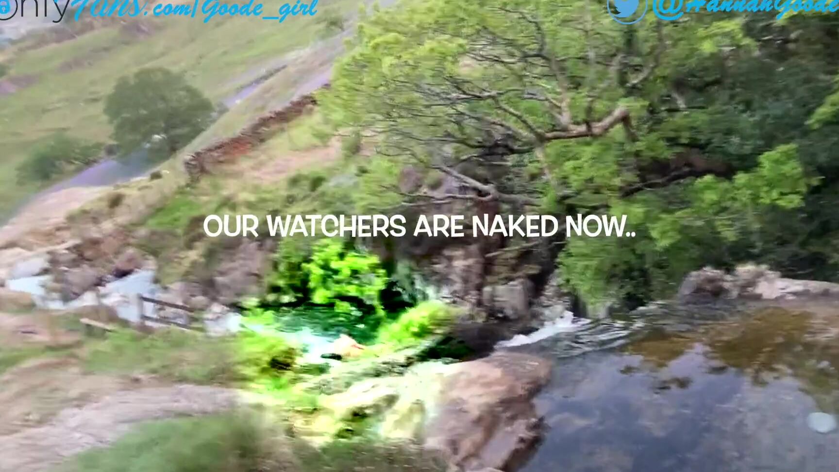 Goode Girl We Get Watched By A Couple As We Fuck Next To A Waterfall Up A Mountain He Cums Up My Bac