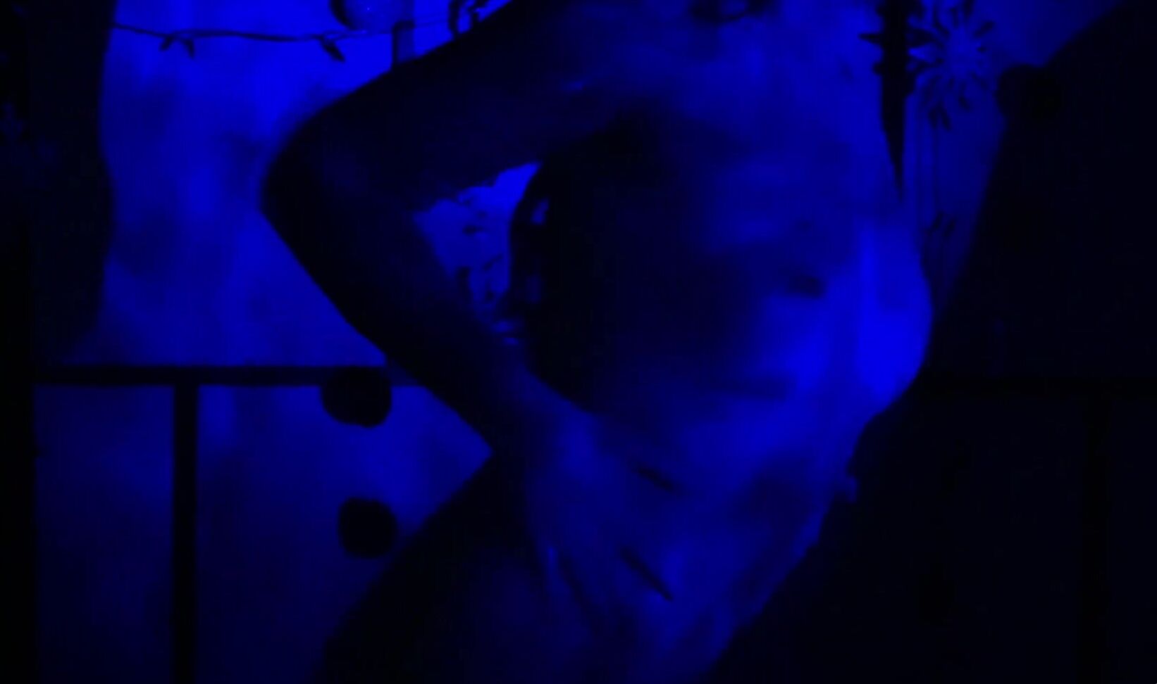 N Valy Blue Galaxy Light Strip Tease From Tonight S Stream Cat Ear Vibes Af Uwu