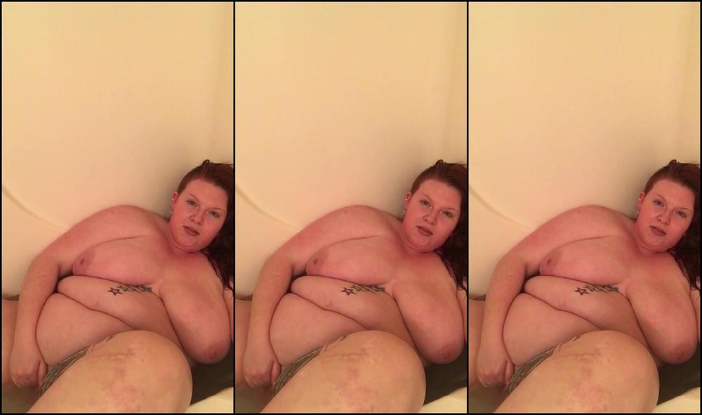 Rubysinclaire Bbw In A Little Tub And Relaxing Cum