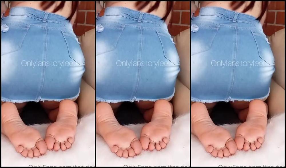 Victoria Feet Nicknamed Toryfeet Onlyfans I Like To Be At Home Without Thong
