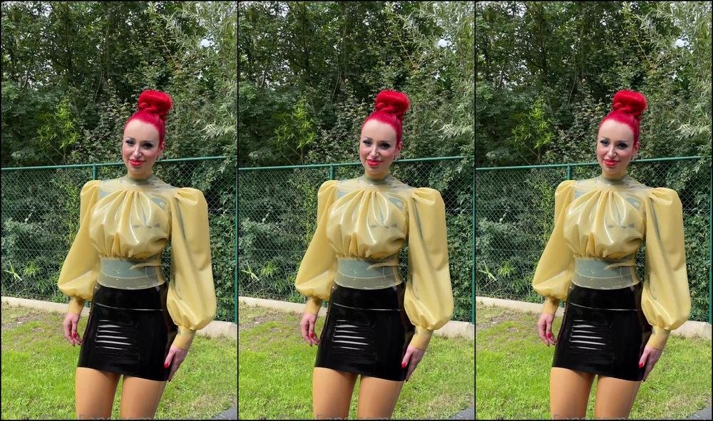 Mfetilicious I M In Love With My New Mm Thick Rubber Blouse By Sebastian Cauchos I Decided