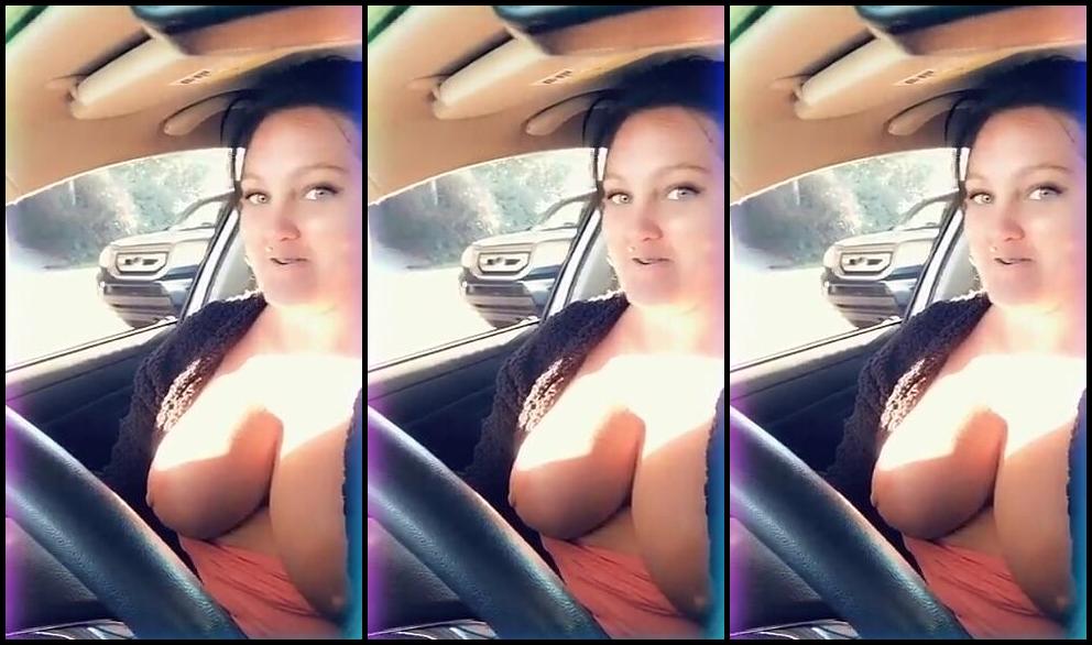Prettytwistedxxx Minutes Of Topless Driving In City Rush Hour I M So Fun I Can T Stand It