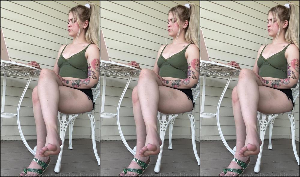 Valeriewhitebby Ignoring You While I Dangle My Sandals