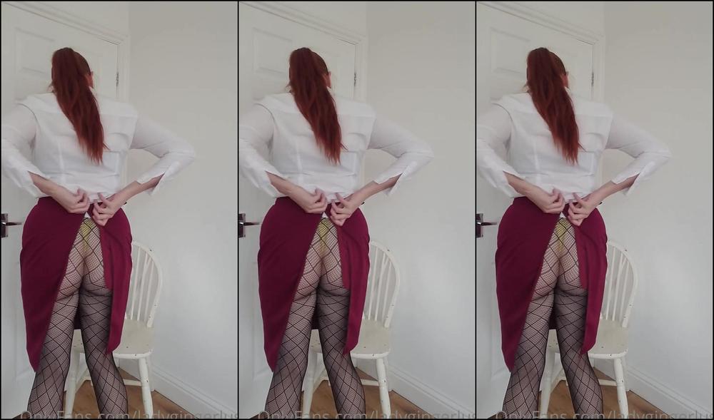 Ladygingerlust Hello My Darlings After I Posted My Sexy Secretary Flashback Pic Last Week A Ve