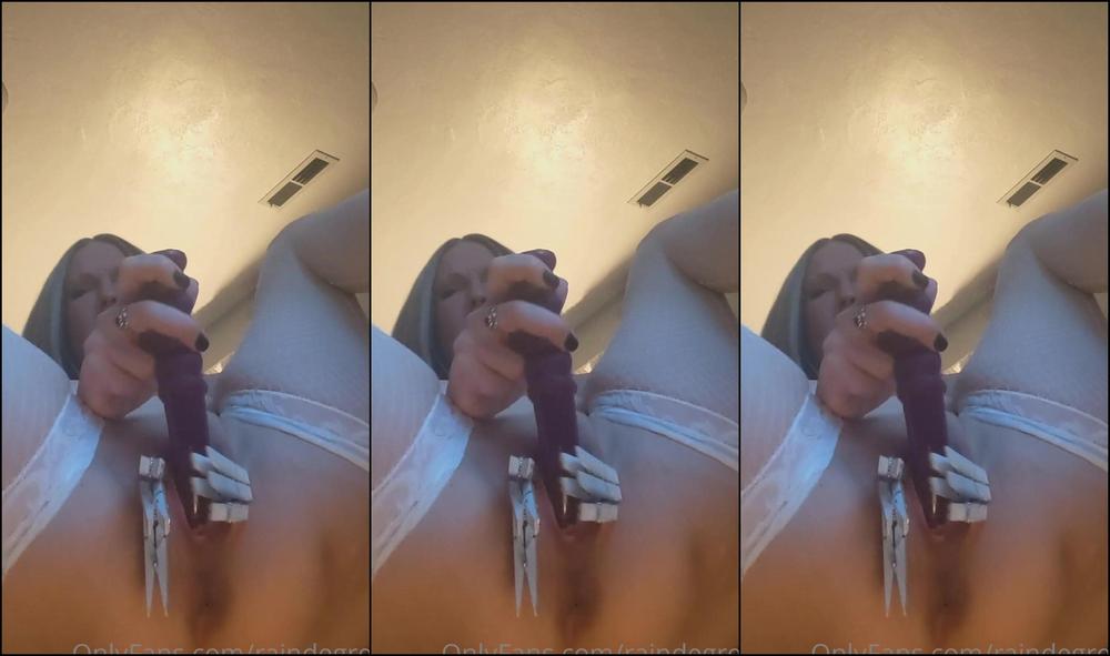 Raindegrey 2882187292 05 24 2023 Custom Request Fucking Myself While Suffering With Clothespins Ouch And Also Yum