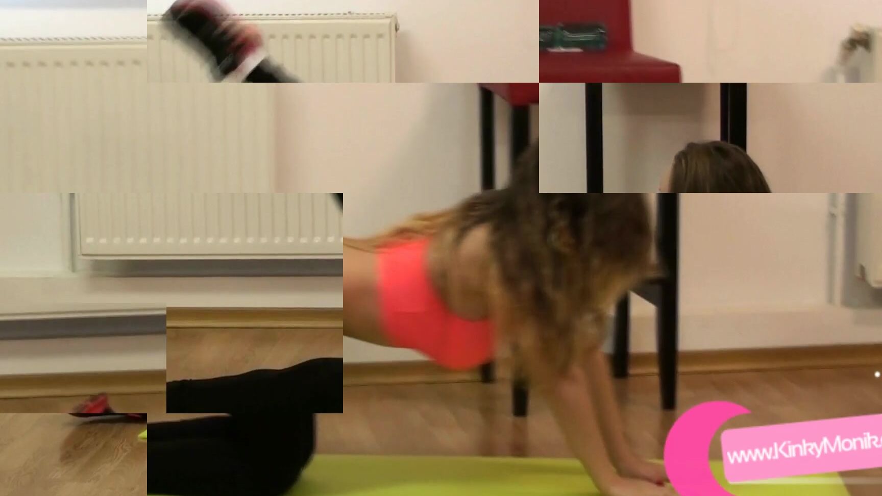 Ass, Big Boobs, Blonde, Nipples kinkymonikmfc self gym session ManyVids