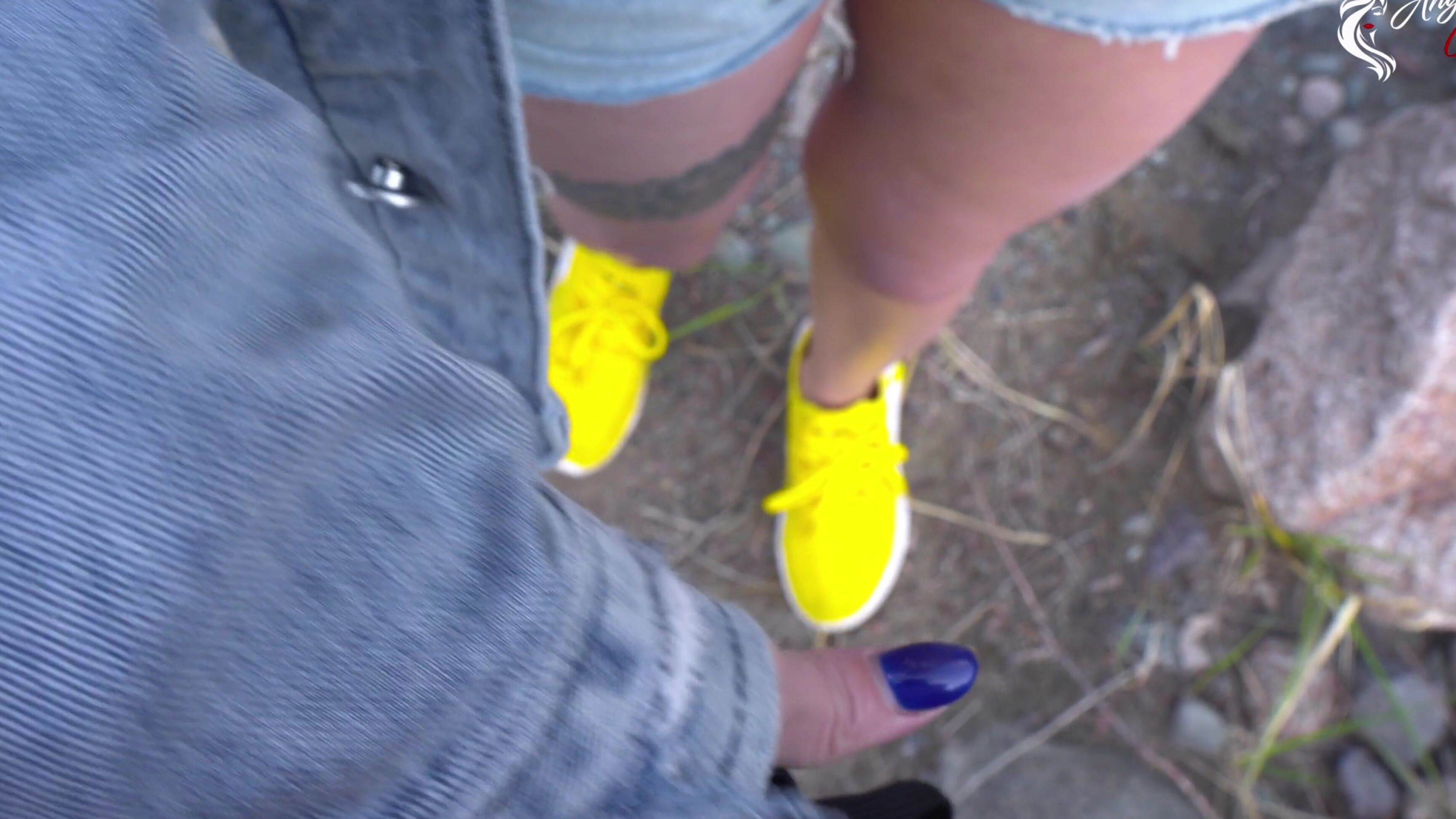 AnGelya G 339.Passionate blowjob and sex in nature with a redhead girl xhamster