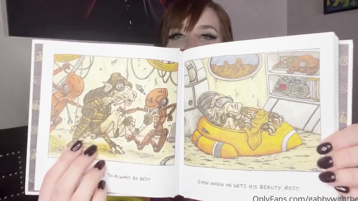 Goddess Gabrielle Nicknamed Dommiemommyy Onlyfans Reading You A Bedtime Story Yj