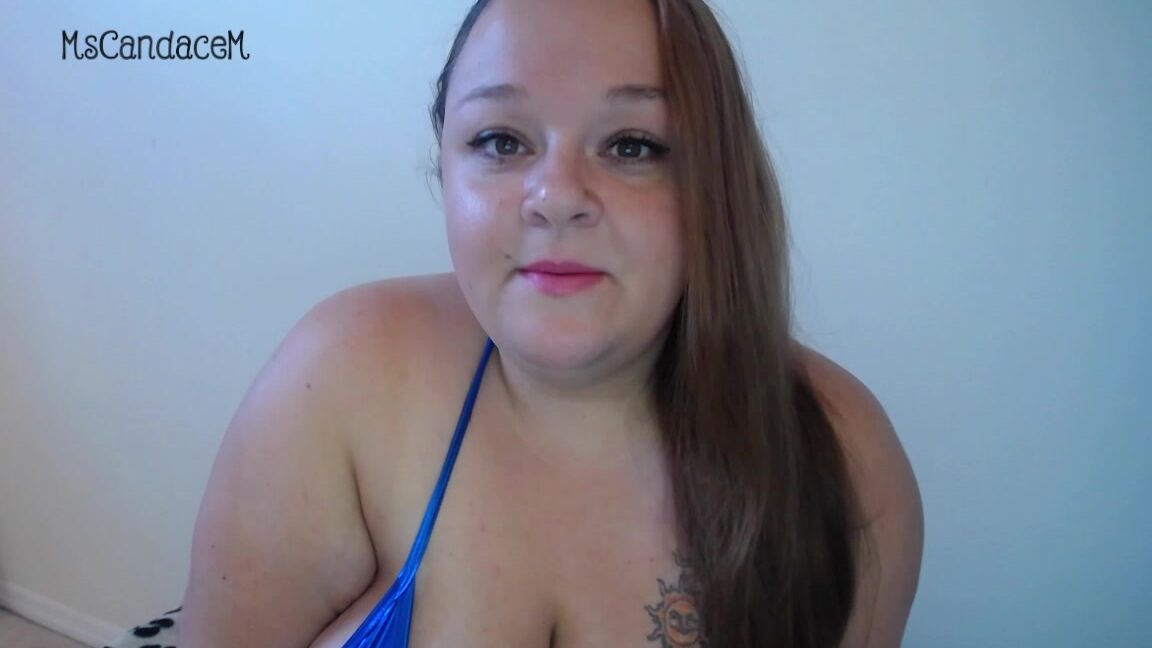 Kittencandy Blue Bikini Rip Off