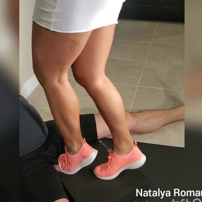 Natalya Roman Nicknamed Natalyaroman7 04 20 2020 Onlyfans Video This Is The Lighter Portion Of The Pink Sneaker Cha Cha Series