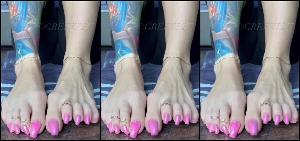Greek Goddess Li Aka Greekli77 03 06 2025 Onlyfans Video If You Love My Long Toenails Soooo Much Then Shut Up And Listen To Them On