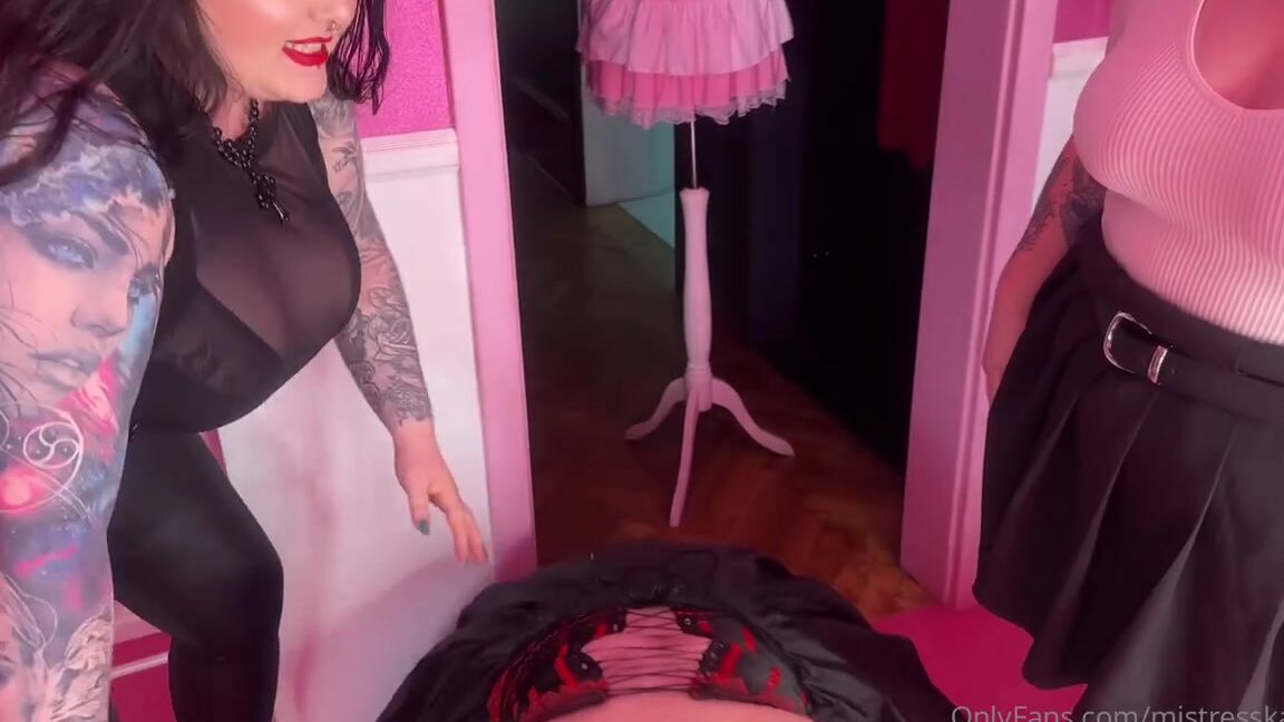 Mistresskarino Femdom 09 23 2024 Onlyfans Video Full Clipthis Slut Will Be Humiliated By Us We Dressed Him In A Dress Put The