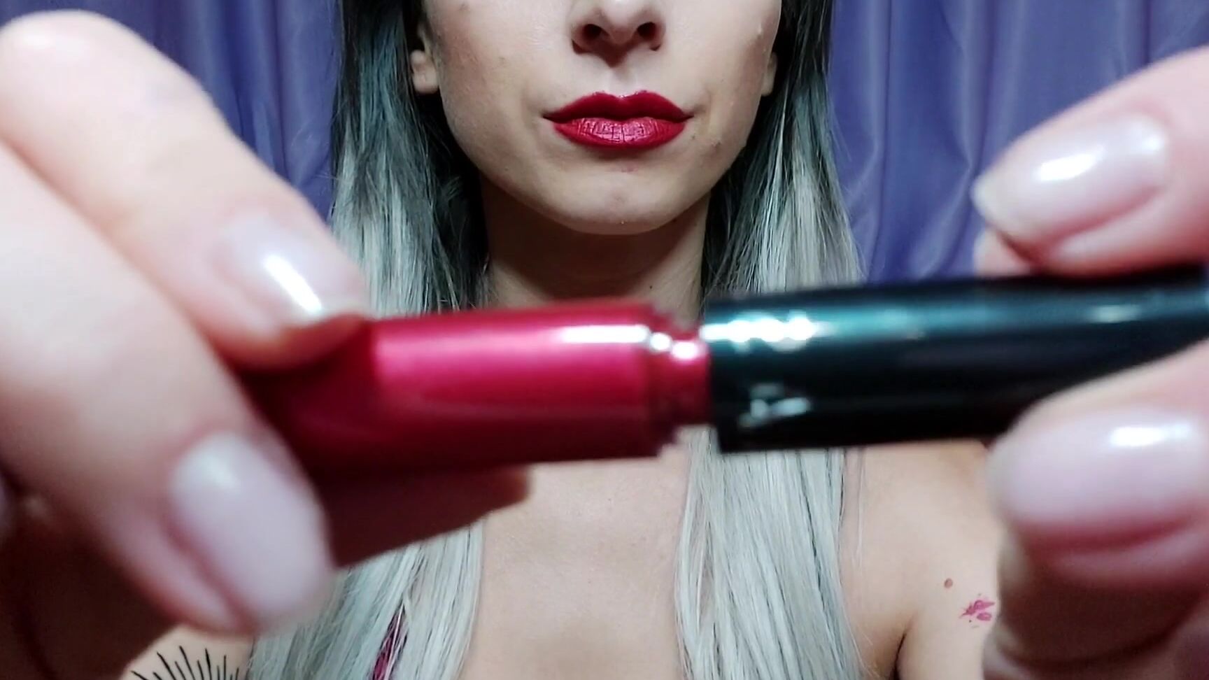 Moneygoddesss Asmr Red Lips