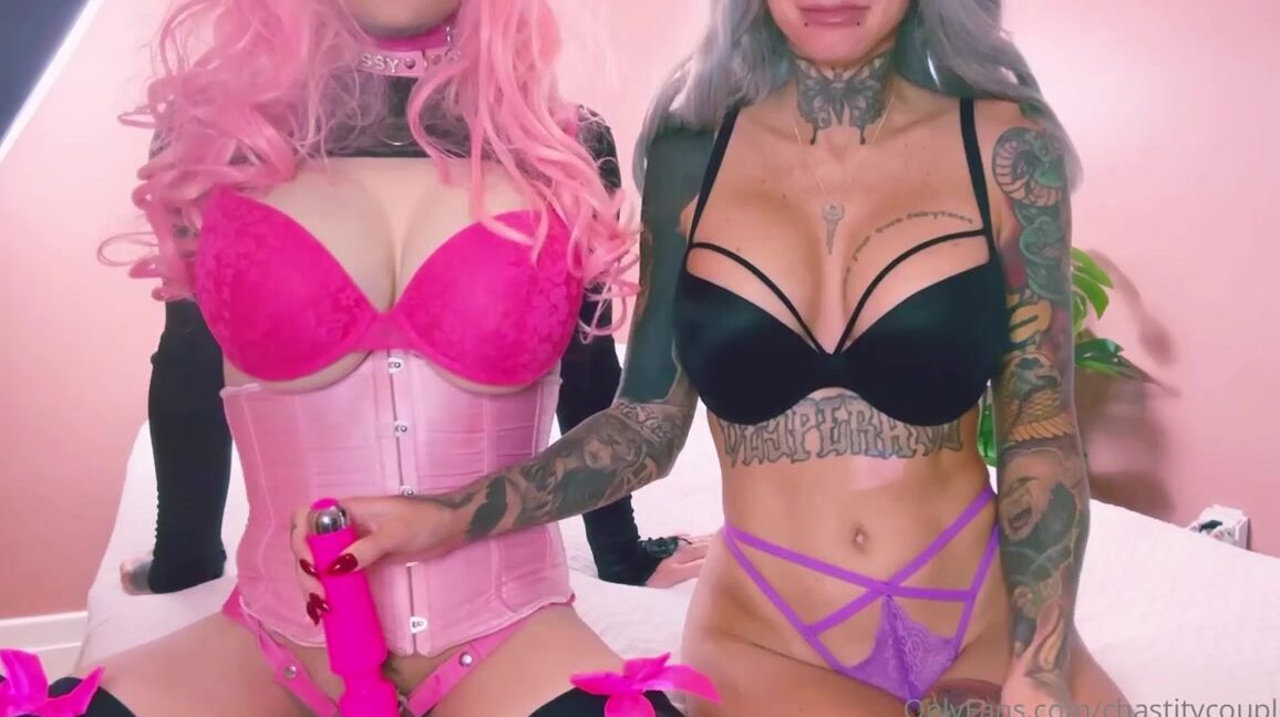 Goddess Of Darkness Aka Chastitycouple666 Onlyfans The Vibrator Pressed Against Your Tiny Caged Clit The Spiked Wheels All Over Your Pathetic Swollen