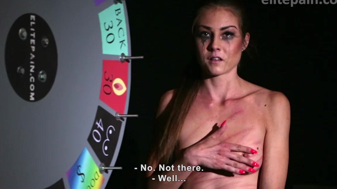 Whipping, Spanking, BDSM, Pain, Humiliation, Torture Wheel of Pain 24 ElitePain.com