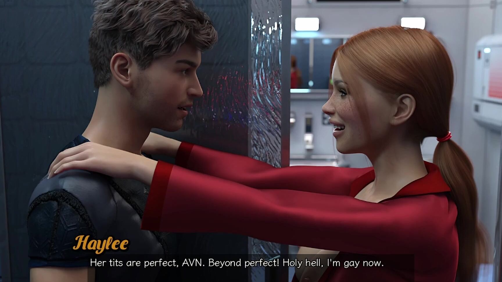 "Pillow Talk" Avn Teller, Stranded In Space, Adult Visual Novel, Video Game, Sex Game, Porn Game, Hentai Game, Red Head, Indian Milf, Shower, Hentai, Pc Gameplay, Erotic Stories, Sex In Space, Space Sex, Nearly Caught, Suggest Pillow Talk STRANDED IN