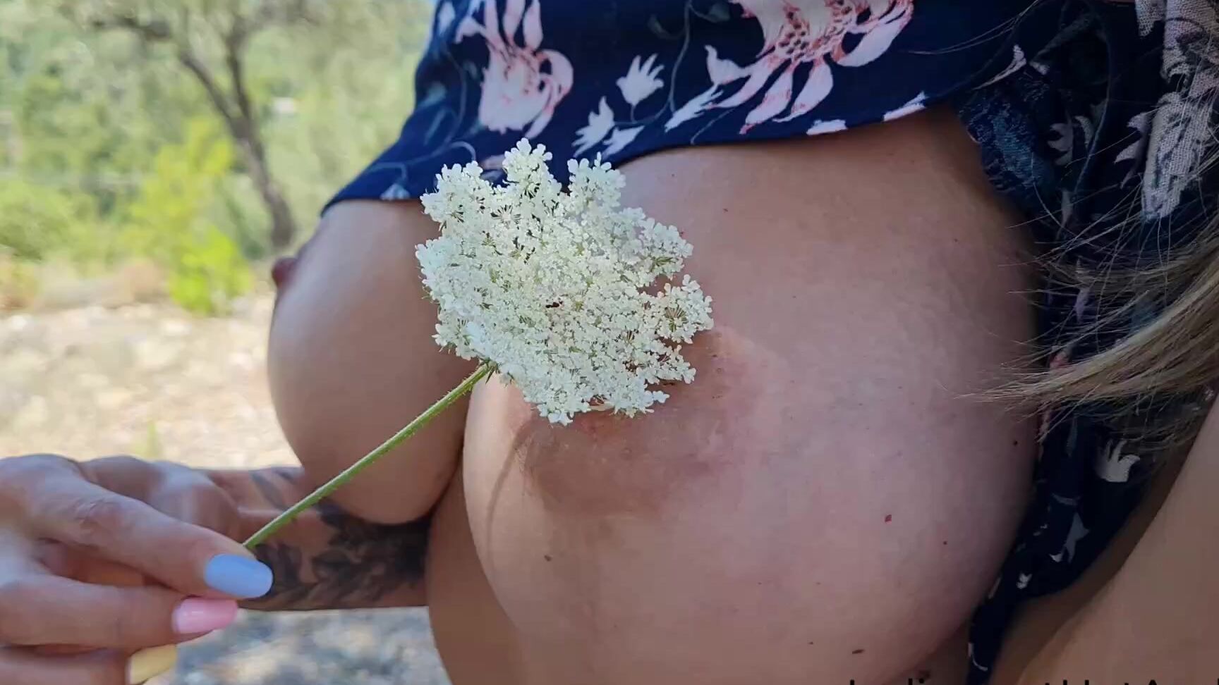 Indiscreethotandfit Stripping On The Side Of A Public Road