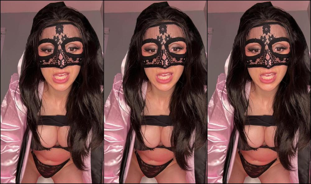 "HasmikJOI" ballbusting, brunette, cbt, cbtinstruction, femdompov, halloween, joi, pov Ball Buster POV CBT JOI manyvids