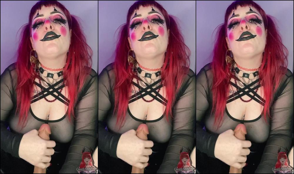 Queenleiasolo Clown Handjob